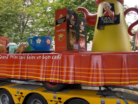 Tour de France odeur Café Grand-Mère