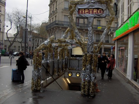 Animation olfactive station de métro